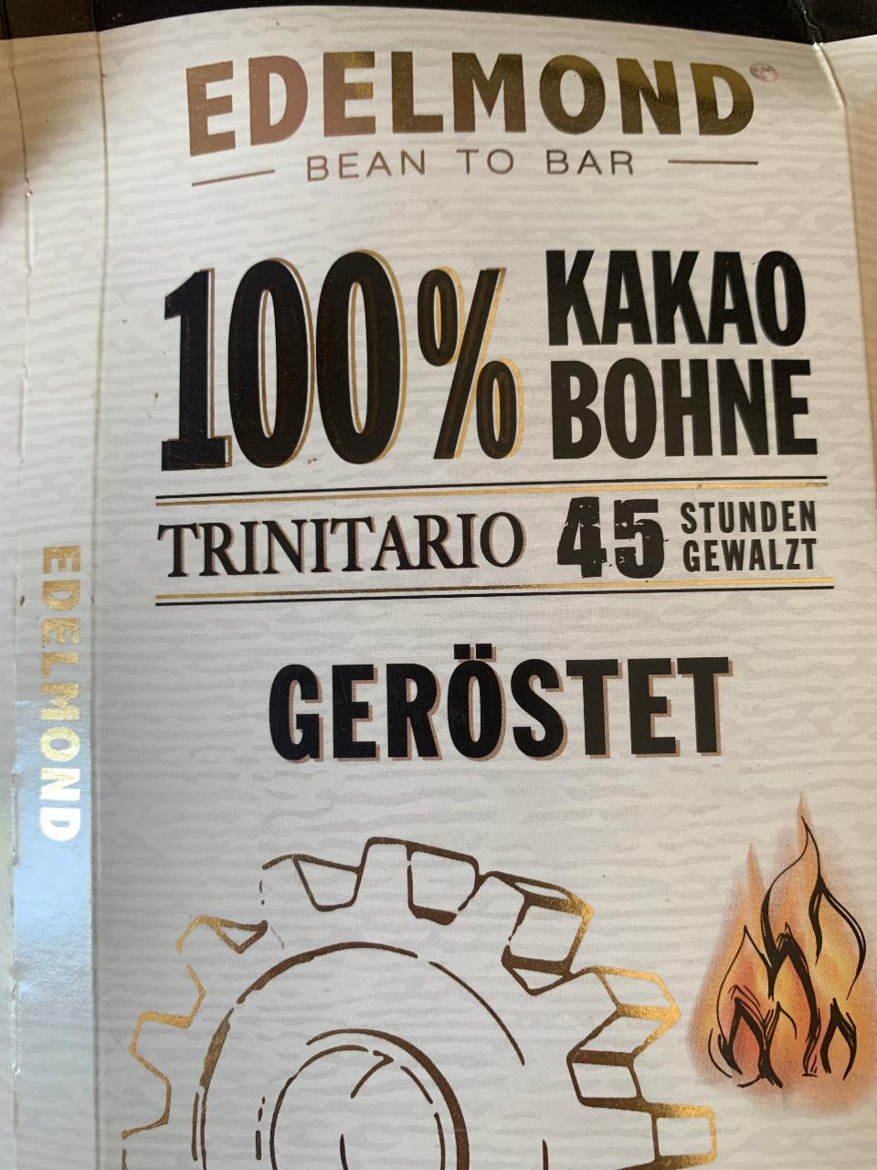 Fotografie - 100% Kakao Bohne gerösteten Kakaobohnen Edelmond