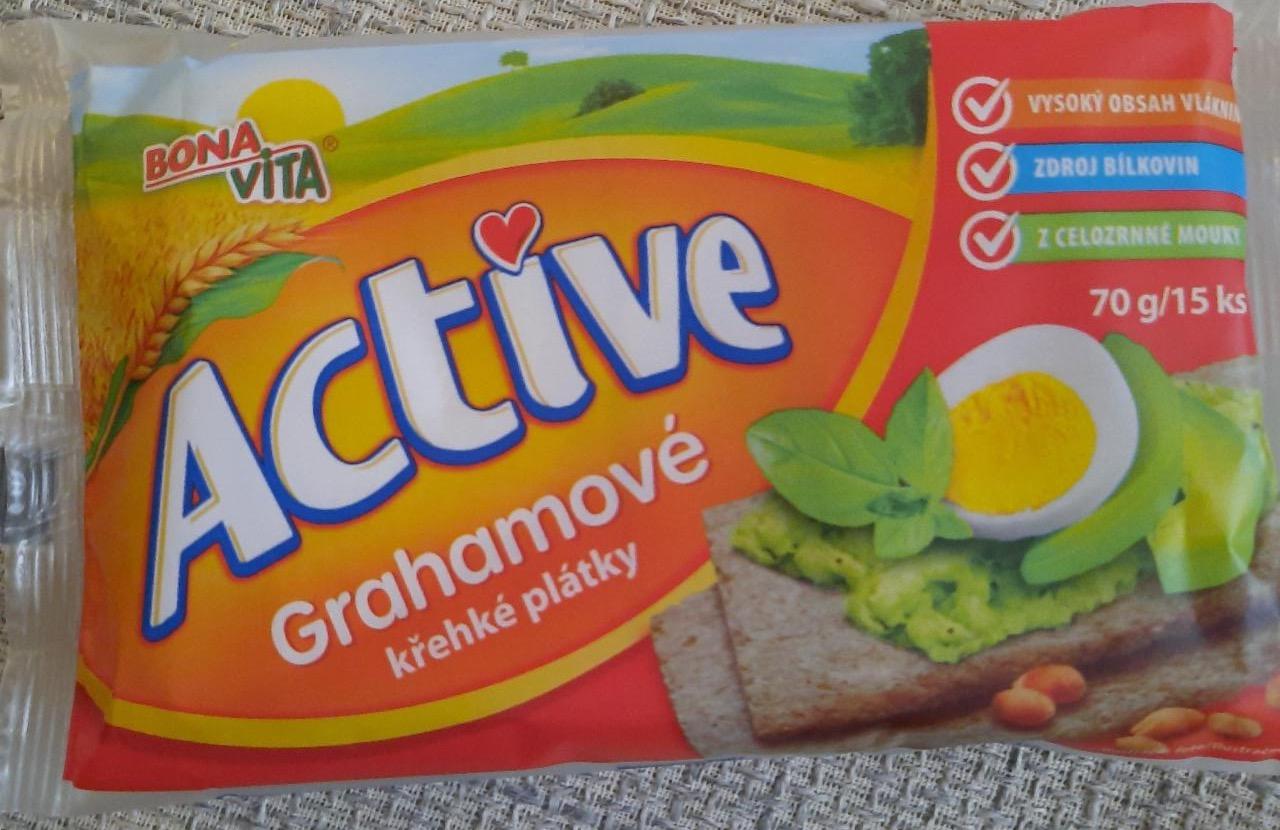 Fotografie - Active křehké plátky grahamové Bonavita