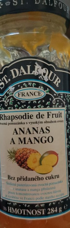 Fotografie - ananas a mango St.Dalfour