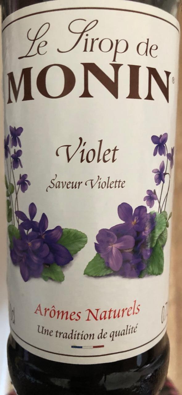 Fotografie - Violet Le Sirop de Monin