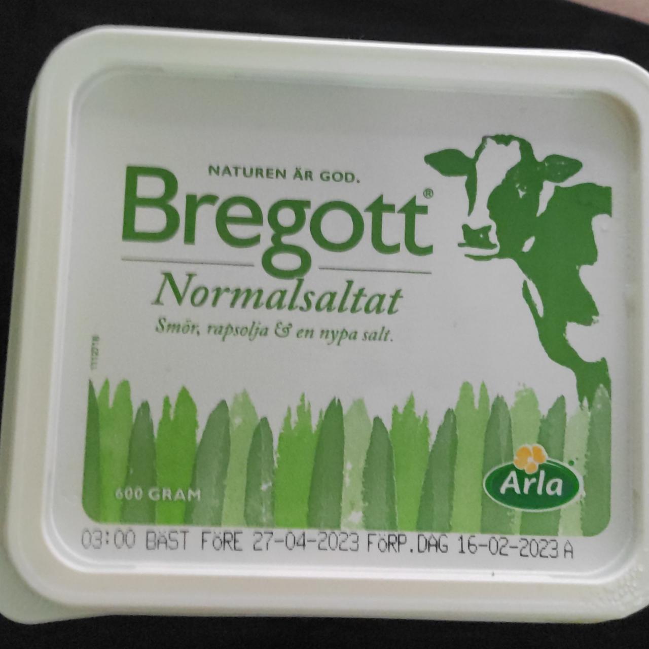 Fotografie - Bregott máslo, normalsaltat