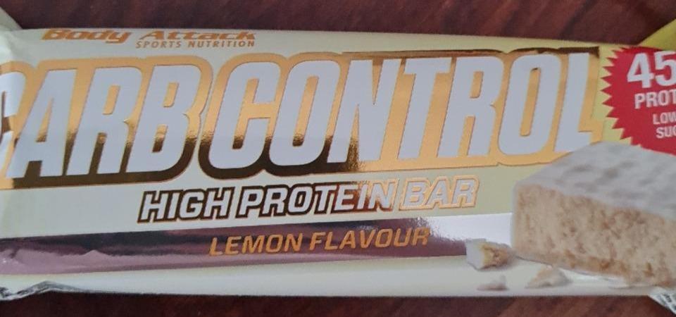 Fotografie - Carb Cotrol Lemon Flavour Body Attack