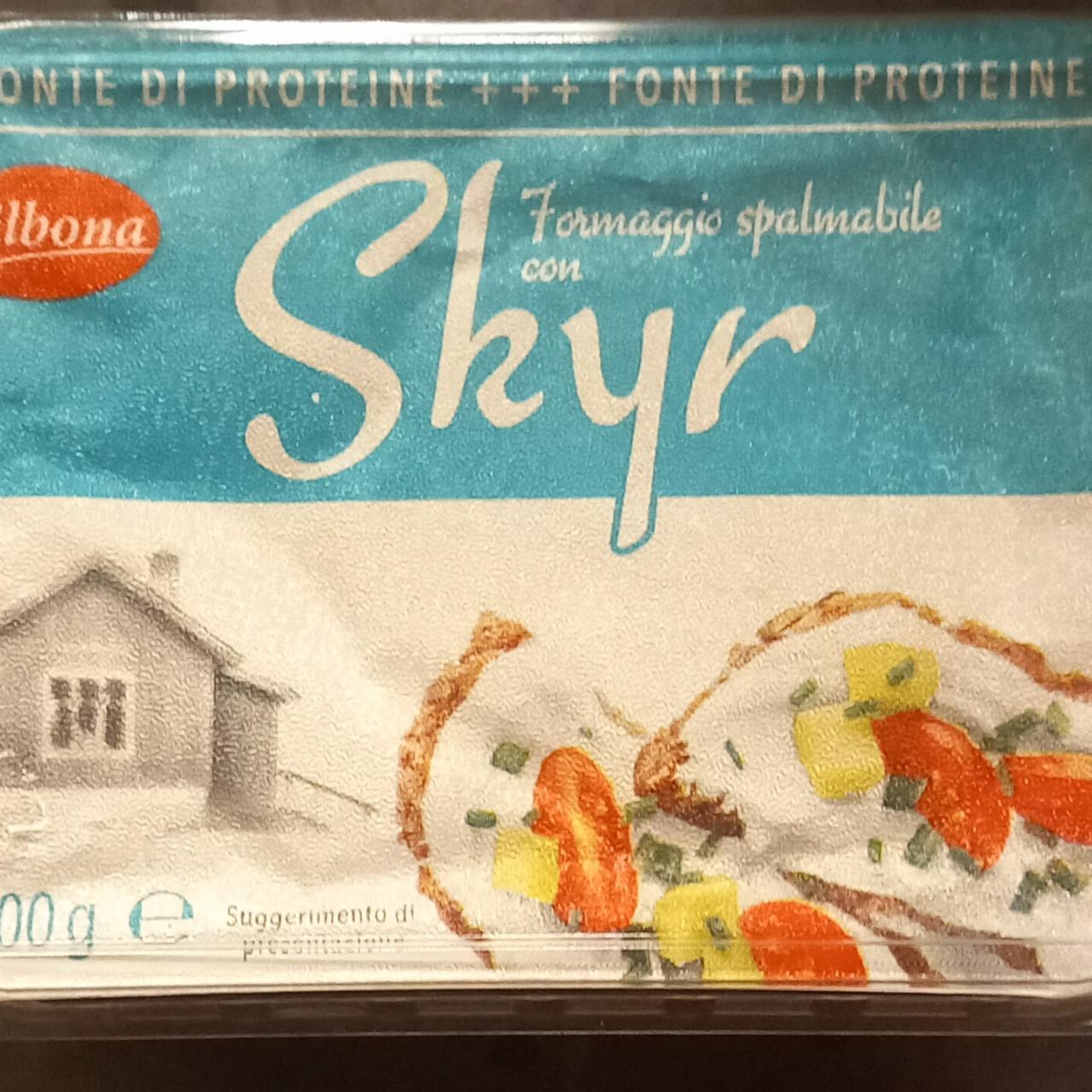 Fotografie - Formaggio spalmabile con Skyr Milbona