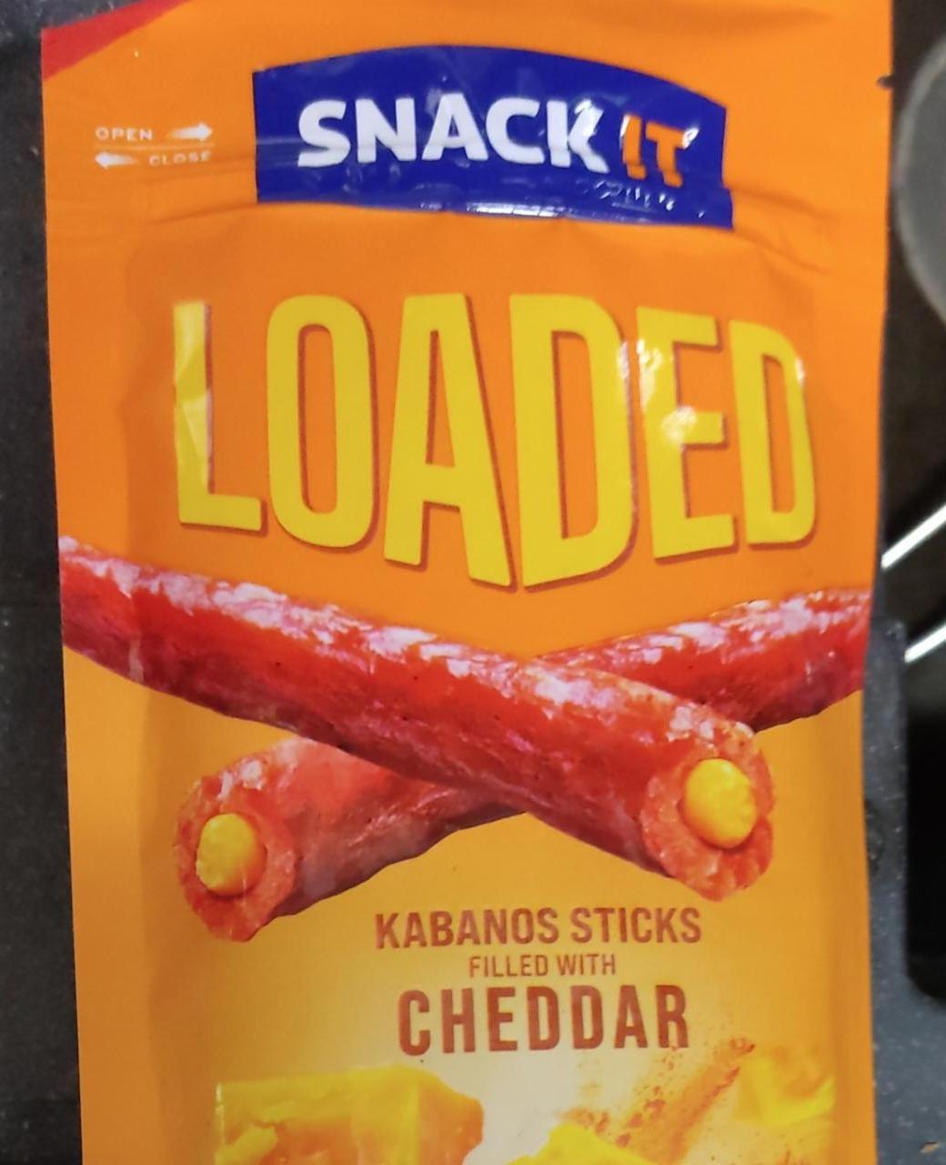 Fotografie - Loaded Kabanos Sticks filled Cheddar Snack!T