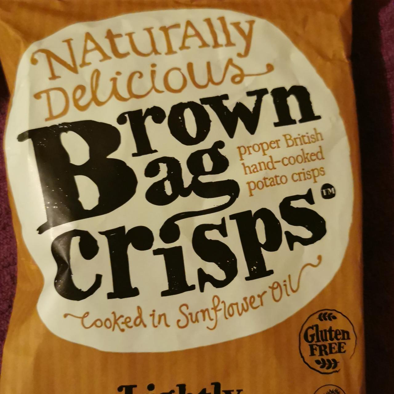 Fotografie - Brown Bag Crisps Lightly Salted