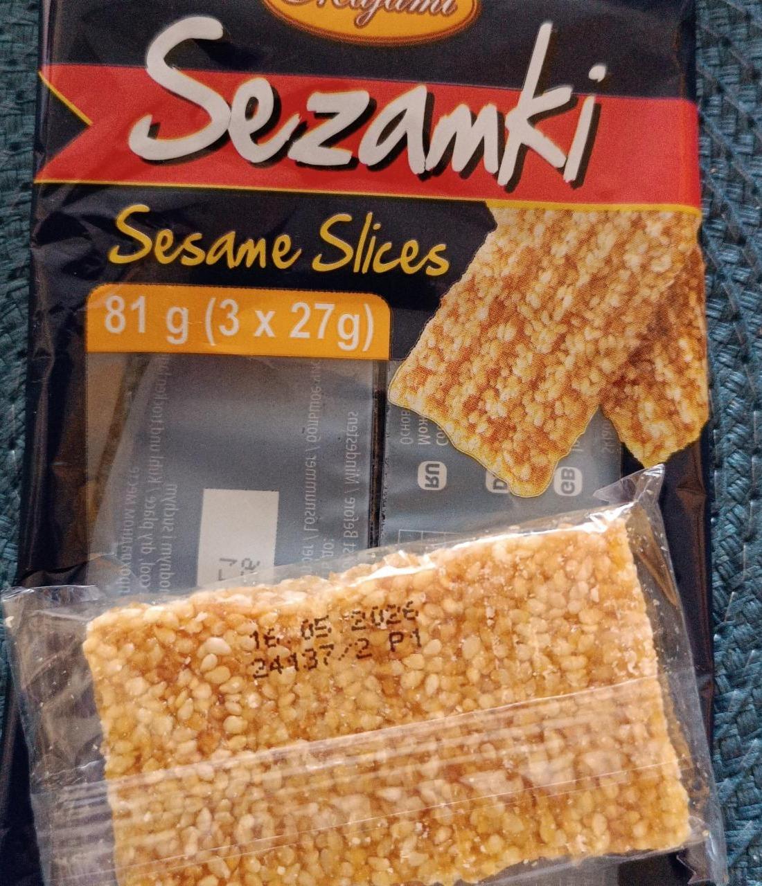 Fotografie - Sezamki sesame slices Majami