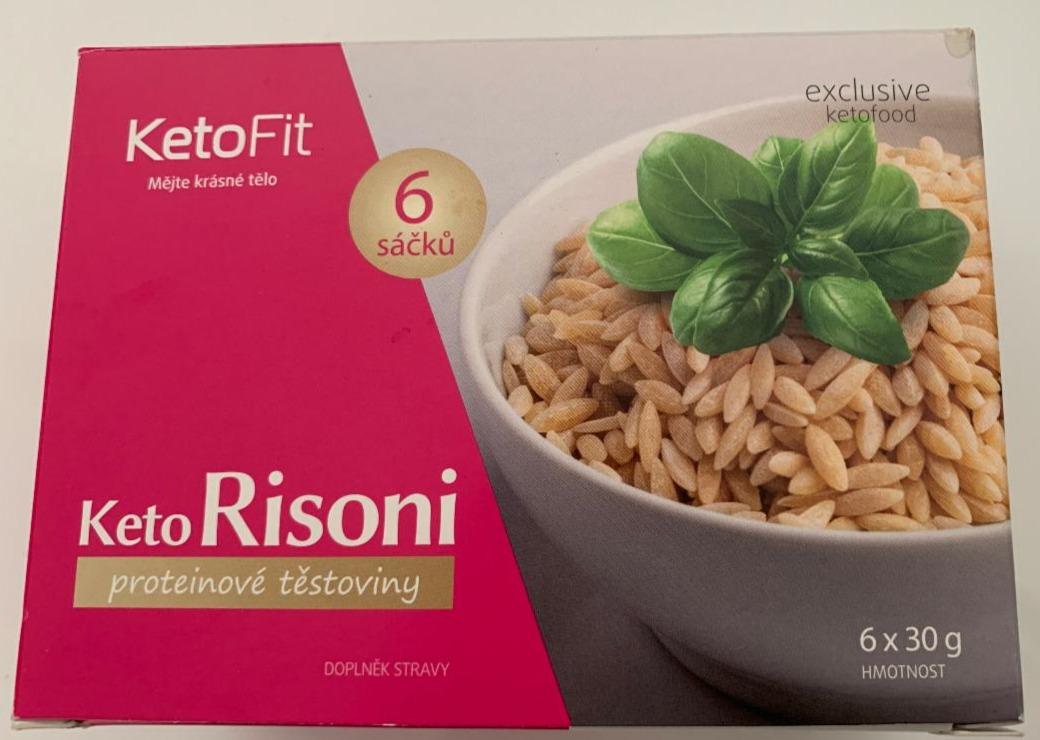 Fotografie - Keto Risoni proteinové těstoviny KetoFit