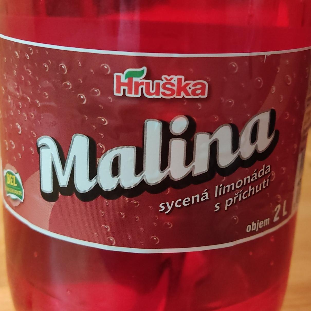 Fotografie - Malina sycená limonáda s příchutí Hruška