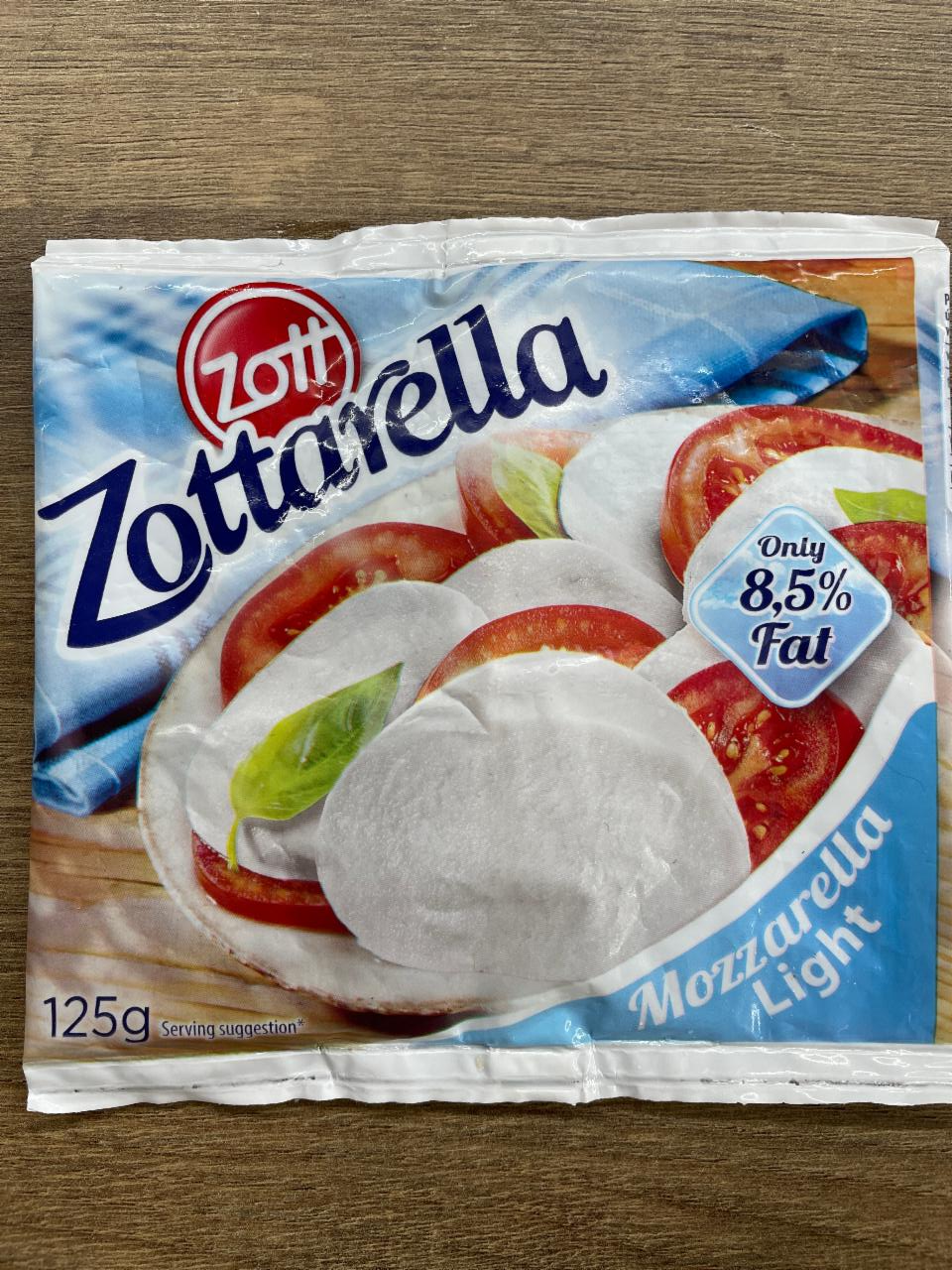 Fotografie - Mozzarella Zottarella light Zott