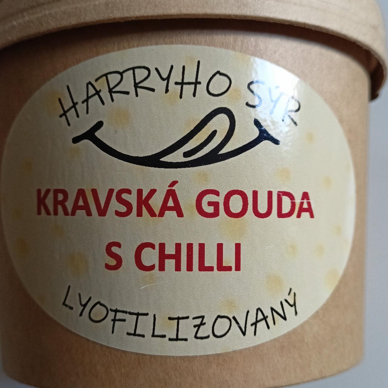 Fotografie - Harryho sýr kravská gouda s chilli lyofilizovaný