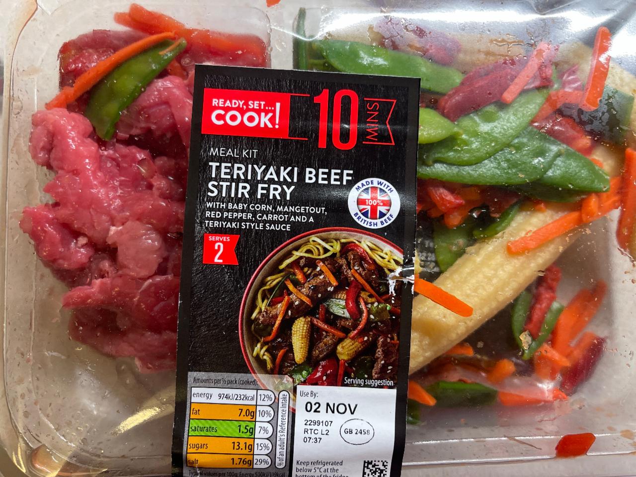 Fotografie - teriyaki beef stir fry Cook! Aldi