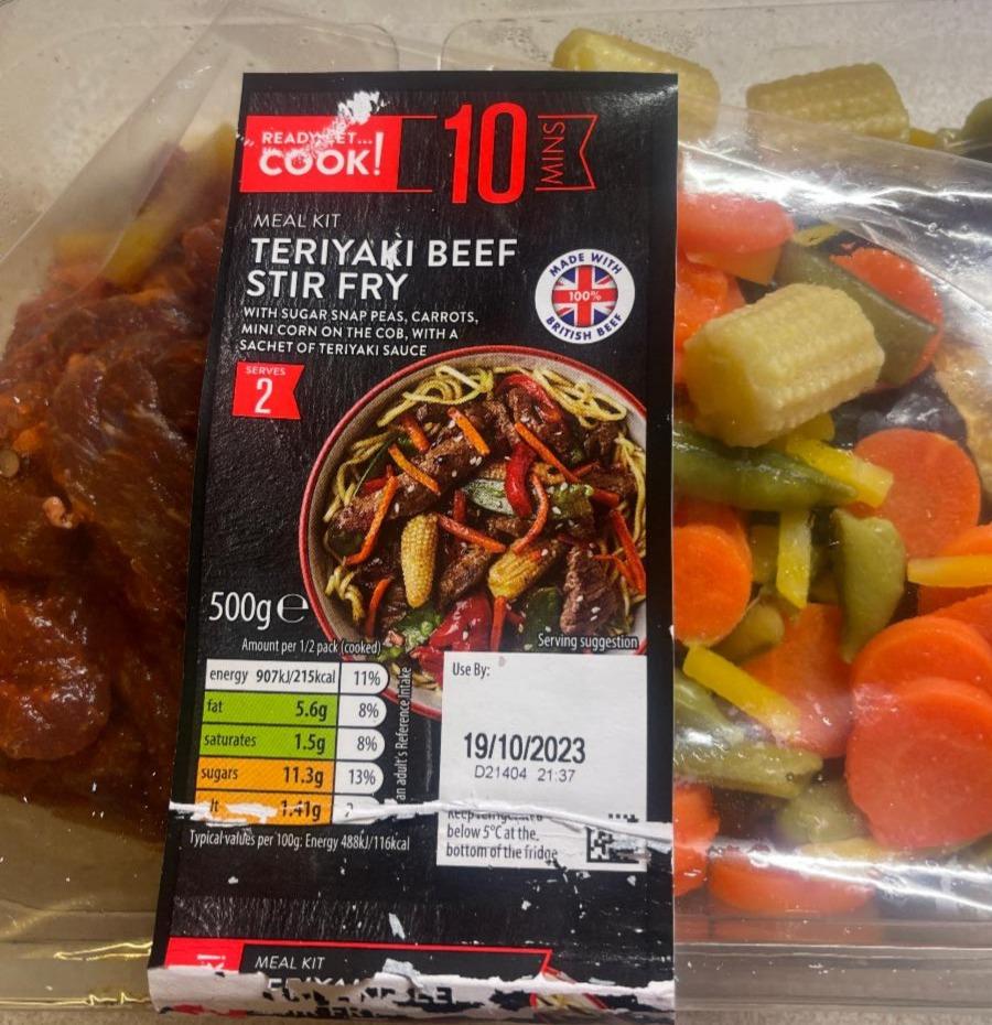 Fotografie - teriyaki beef stir fry Cook! Aldi