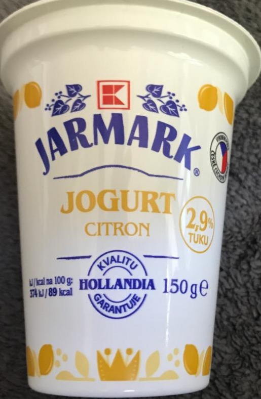 Fotografie - Jogurt citron K-Jarmark