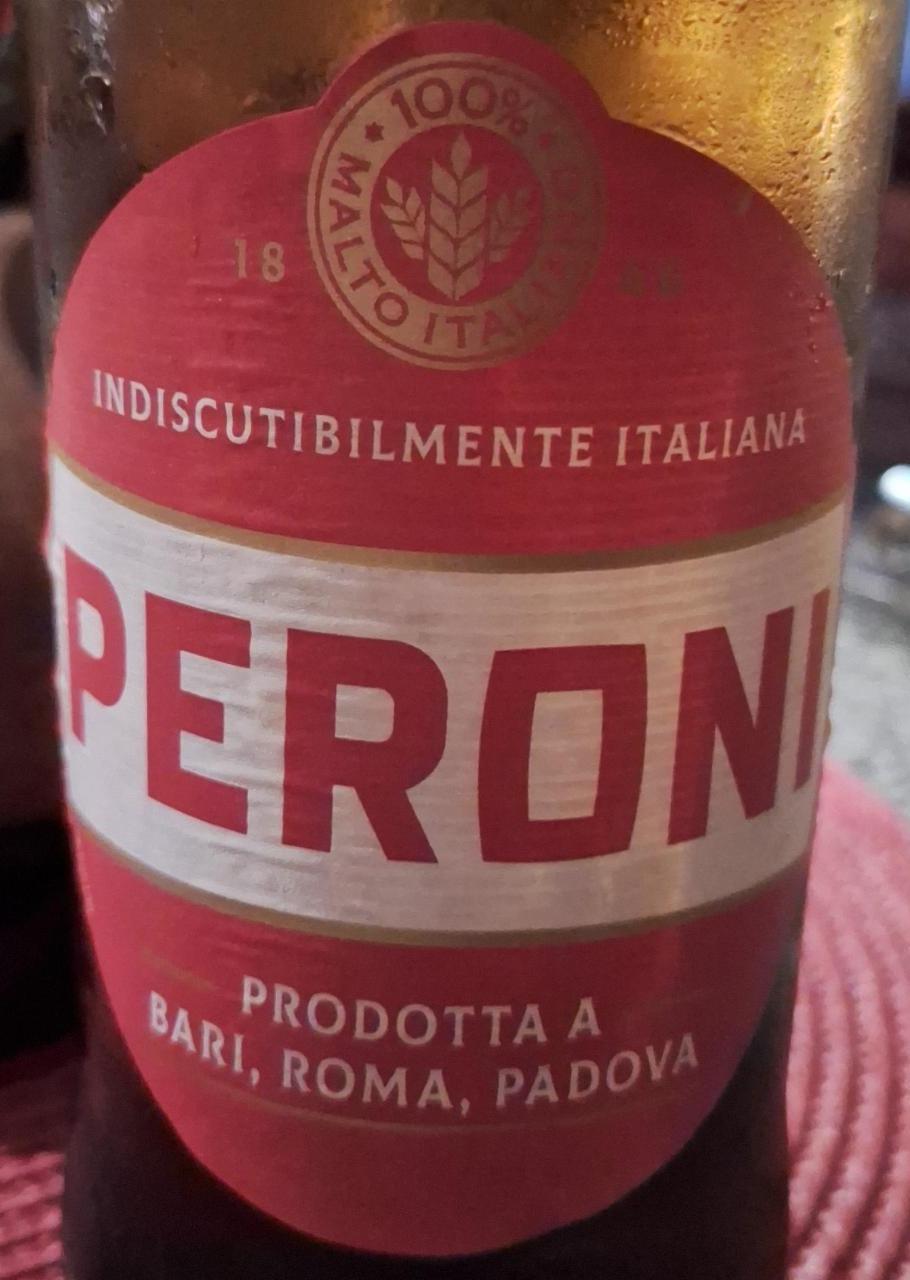 Fotografie - Peroni Prodotta A Bari, Roma, Padova