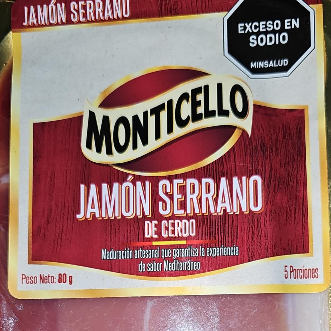 Fotografie - Jamón serrano de cerdo Monticello