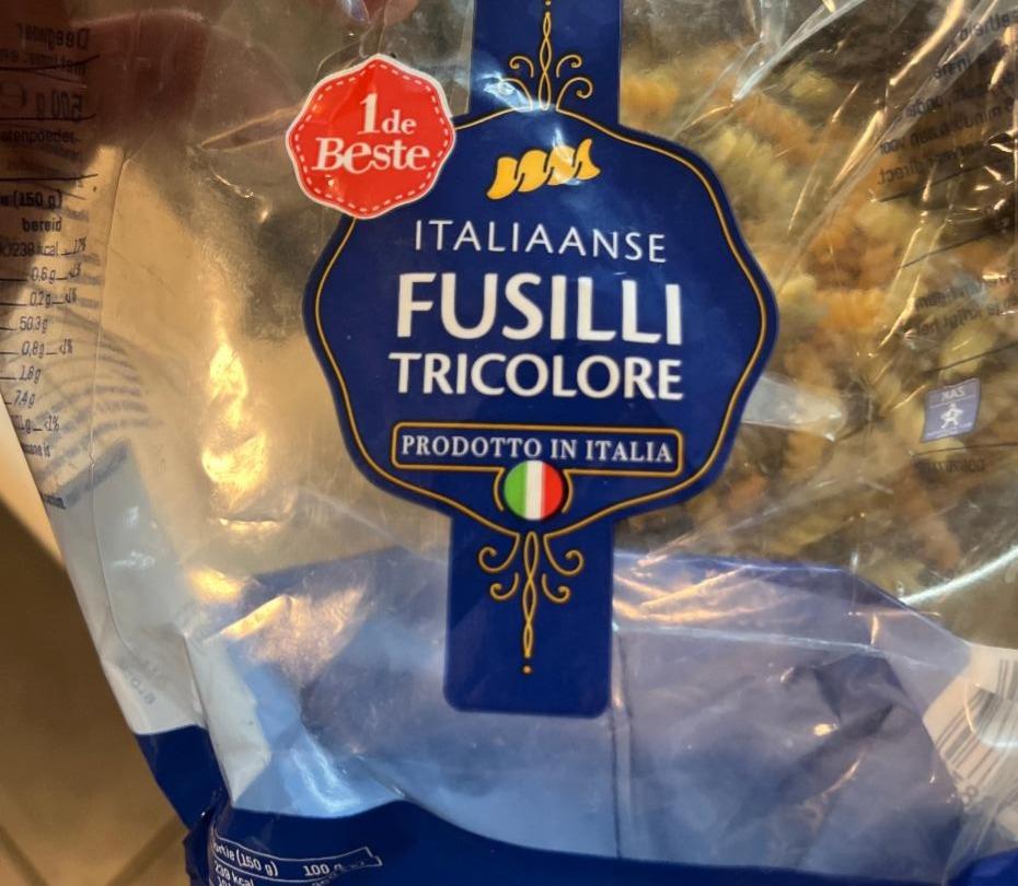 Fotografie - italiaanse Fusilli tricolore 1de Beste