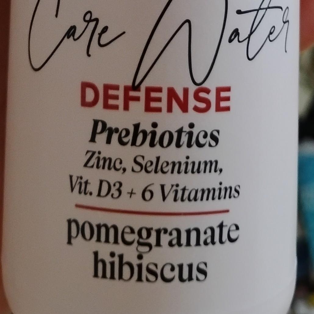 Fotografie - Care waters defense prebiotics pomegranate hibiscus Divas