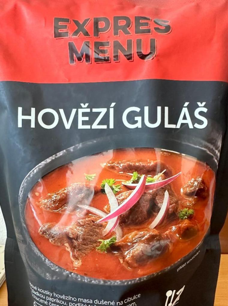 Fotografie - Hovězí guláš Expres menu