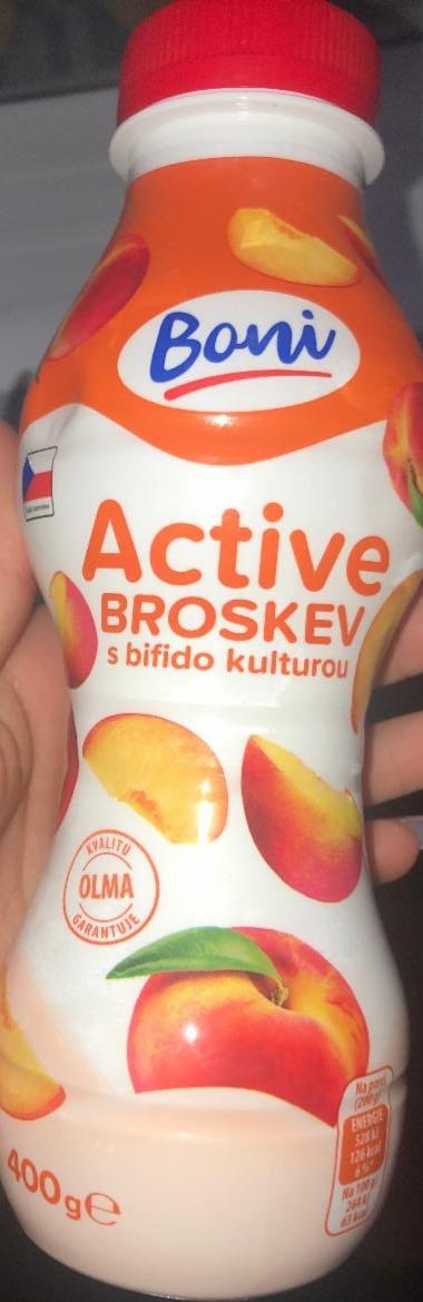 Fotografie - Active broskev s bifido kulturou Boni