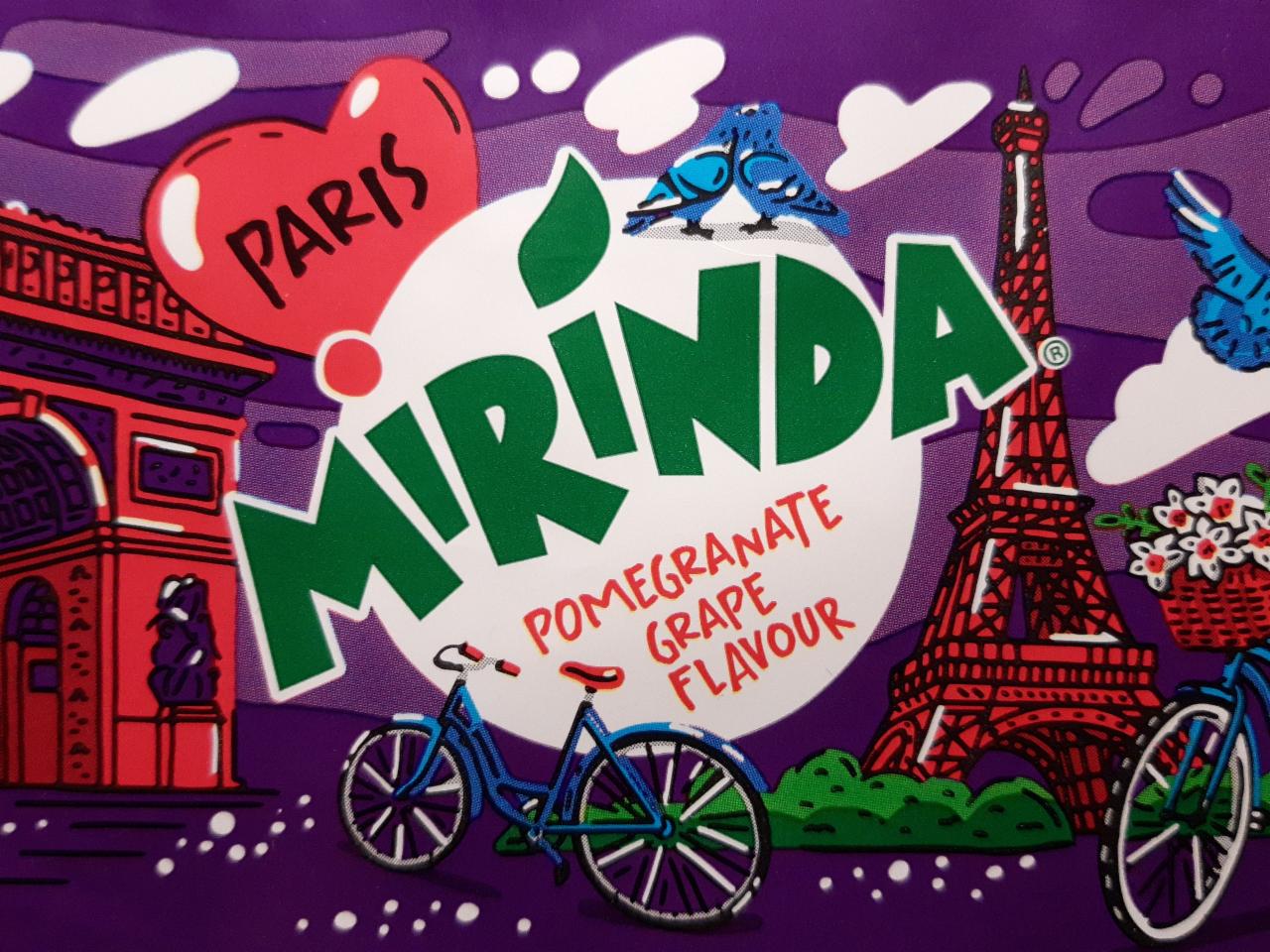 Fotografie - Mirinda pomegranate grape Paris