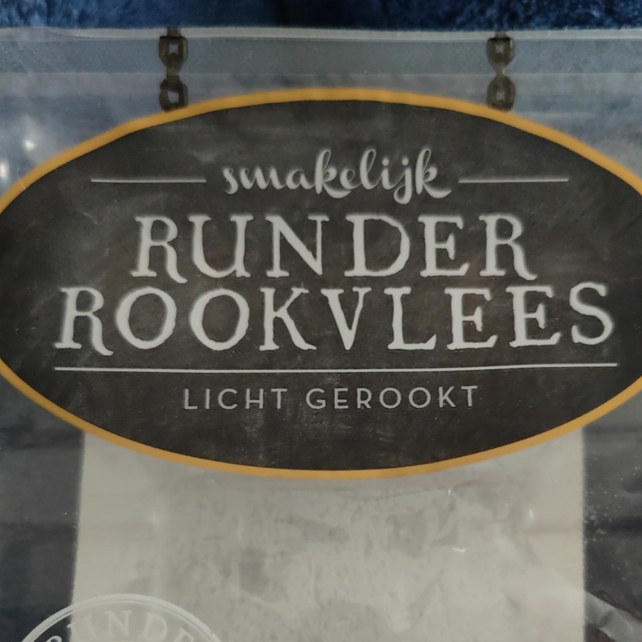 Fotografie - Runder Rookvlees licht gerookt Smakelijk