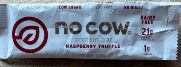 Fotografie - protein bar raspberry truffle no cow .