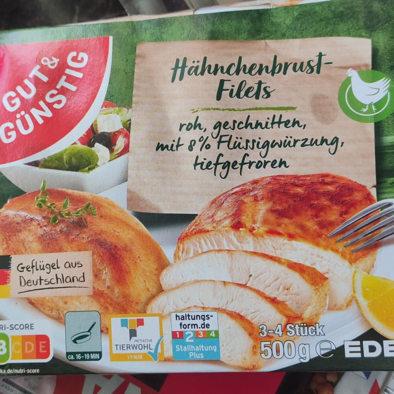 Fotografie - Hähnchenbrust filets Gut&Günstig