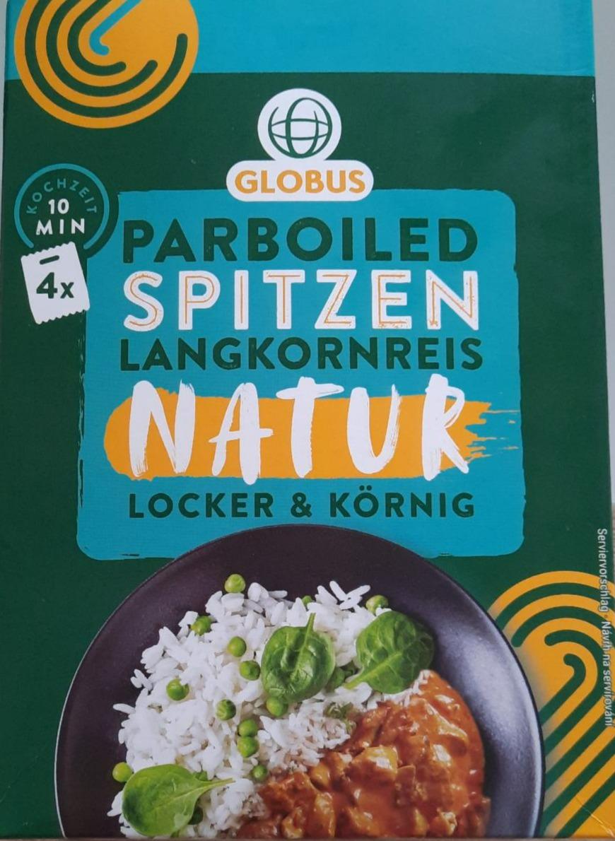 Fotografie - Parboiled spitzen langkornreis Natur Globus