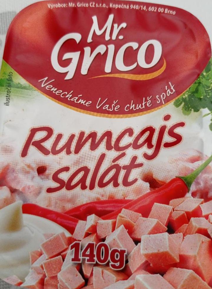 Fotografie - Rumcajs salát Mr. Grico