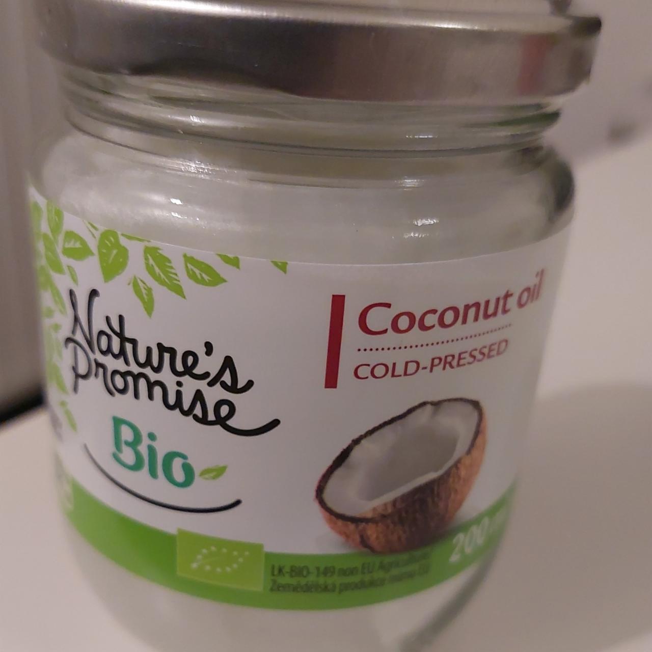 Fotografie - Bio Coconut oil cold-pressed Nature's Promise