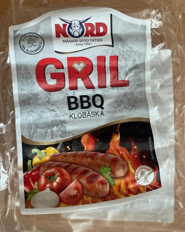 Fotografie - Gril bbq klobáska Nord