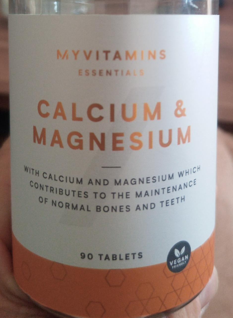 Fotografie - Calcium & Magnesium MyVitamins