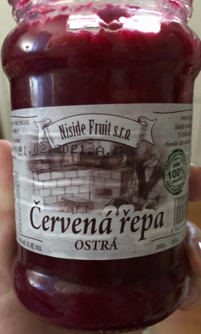 Fotografie - Červená řepa ostrá Niside Fruit