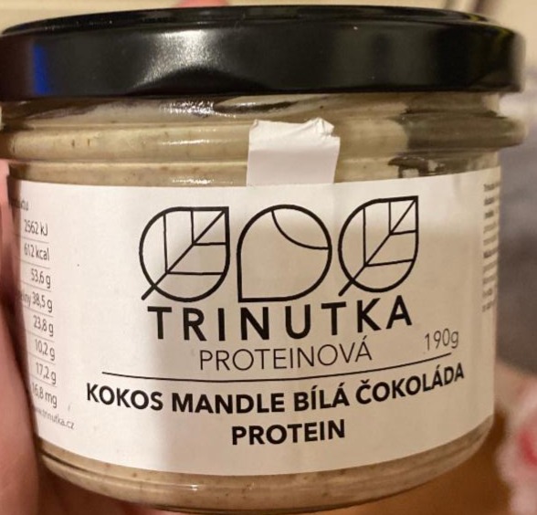 Fotografie - Kokos mandle bílá čokoláda protein Trinutka