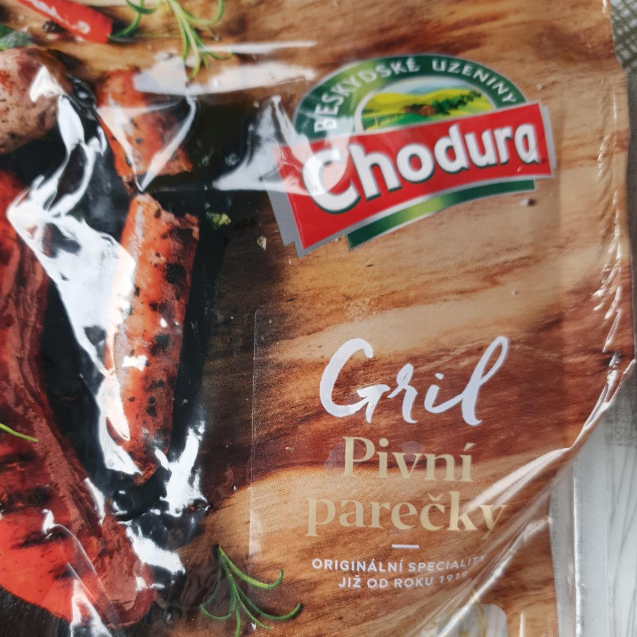 Fotografie - Gril Pivní párečky Chodura