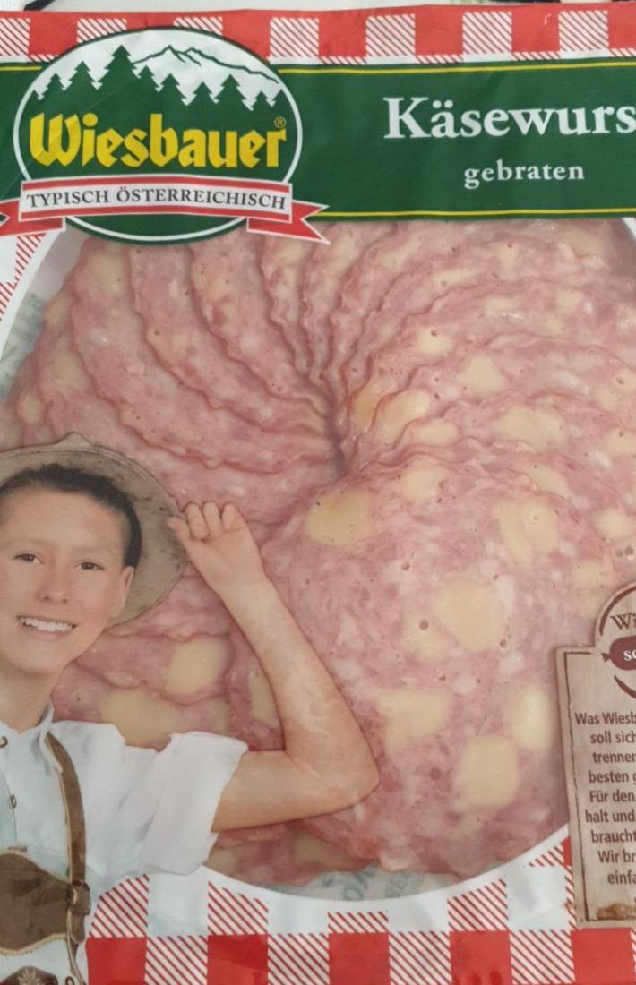 Fotografie - Käsewurst gebratene Wiesbauer