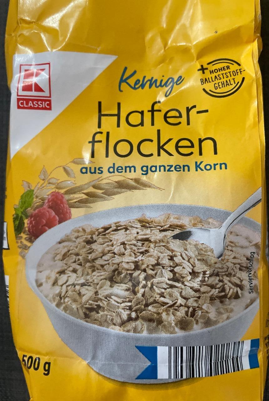 Fotografie - Kernige Hafer-flocken aus dem ganzen Korn K-Classic