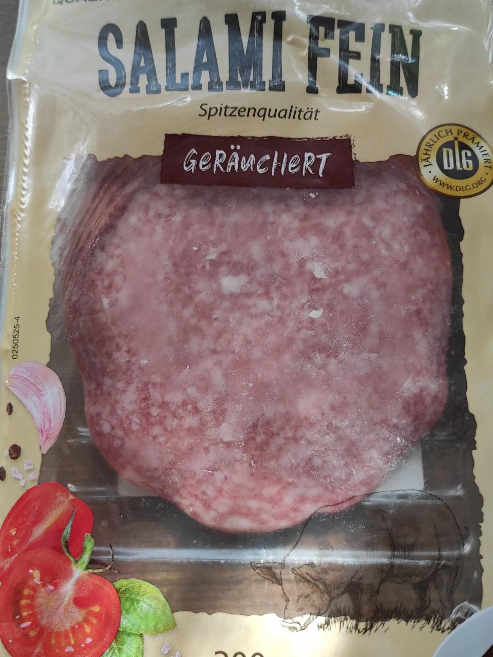 Fotografie - Salami Fein Spitzenqualität Geräuchert