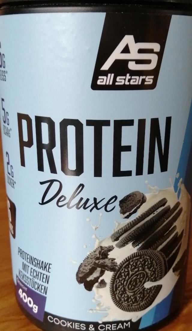 Fotografie - AS Protein Deluxe cookies&cream All Stars