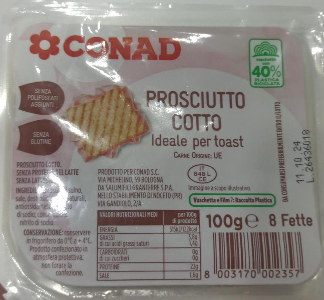 Fotografie - Prosciutto cotto Conad