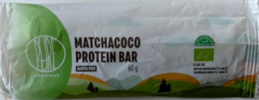 Fotografie - Matchacoco protein bar BrainMax