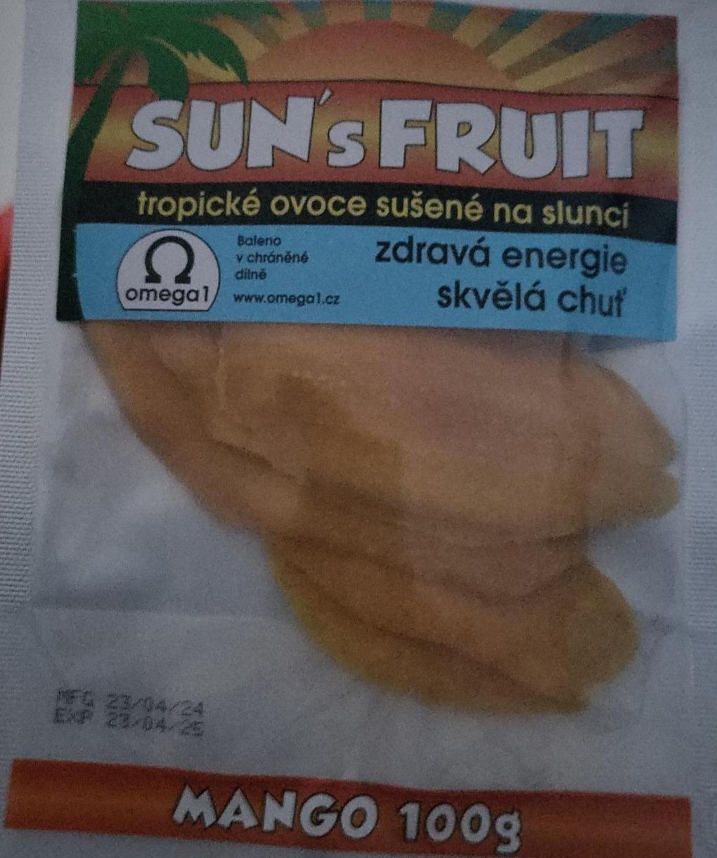 Fotografie - Mango tropické ovoce sušené na slunci Sun's fruit