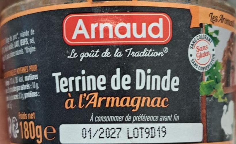 Fotografie - Terrine de Dinde á l´Armagnac Arnaud