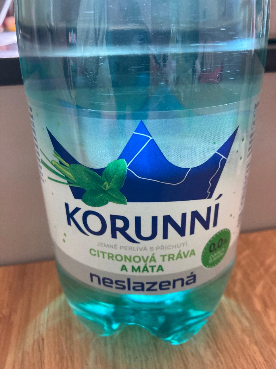 Fotografie - Korunní citronová tráva a Máta, neslazená