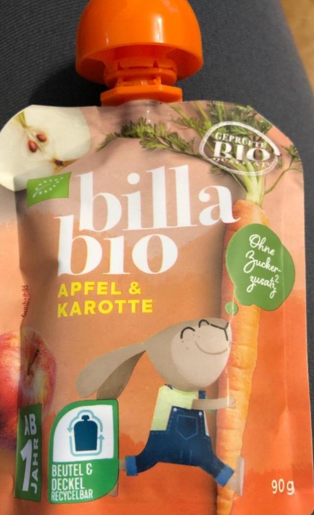 Fotografie - Billa BIO Apfel & Karotte