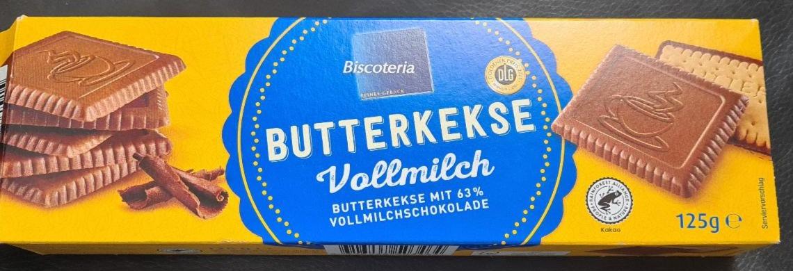 Fotografie - Butterkekse Vollmilch Biscoteria