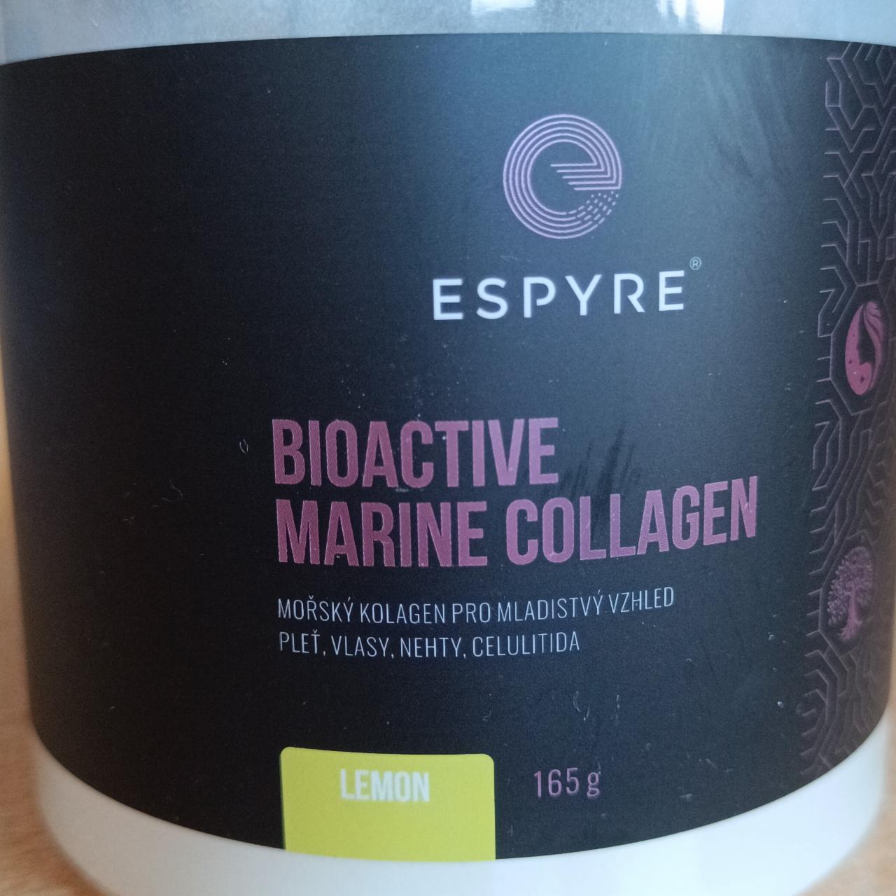 Fotografie - Bioactive marine collagen lemon Espyre