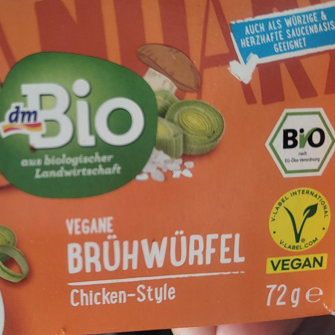 Fotografie - Vegane brühwürfel chicken-style dmBio