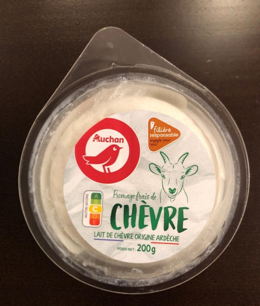 Fotografie - Fromage frais de Chèvre Auchan