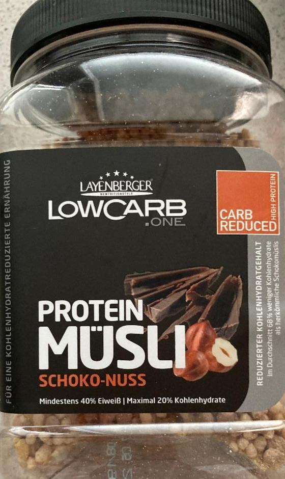 Fotografie - LowCarb protein müsli schoko-nuss Layenberger